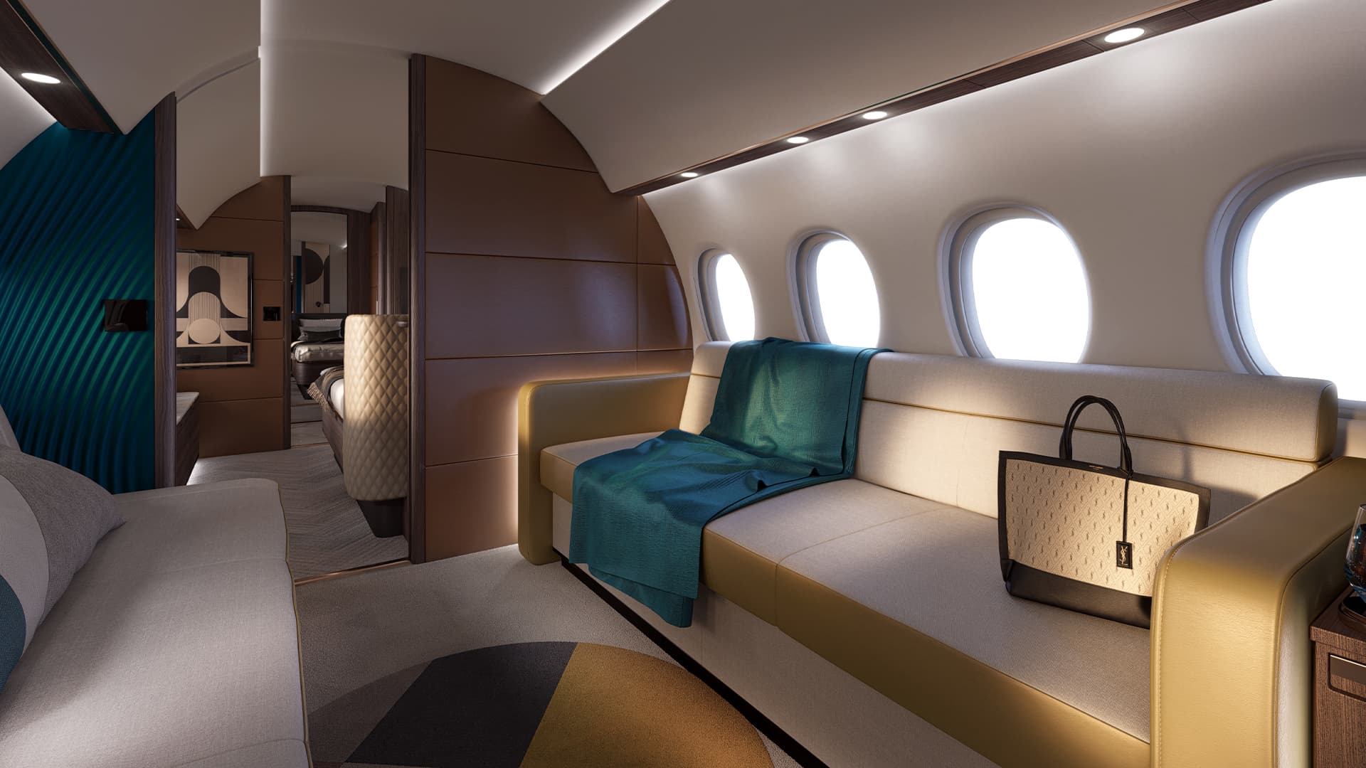 Falcon 10X Interior