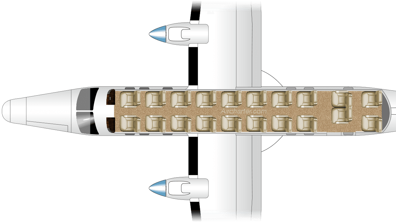 228 Turboprop floor plan