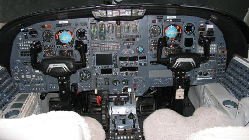 Citation SII Cockpit