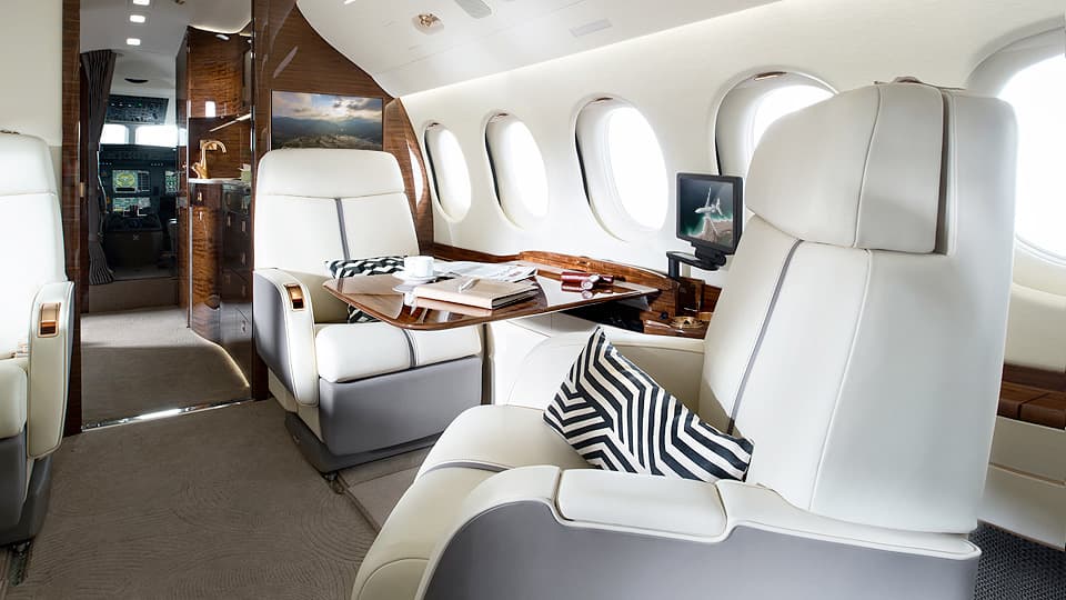 Falcon 7X Interior