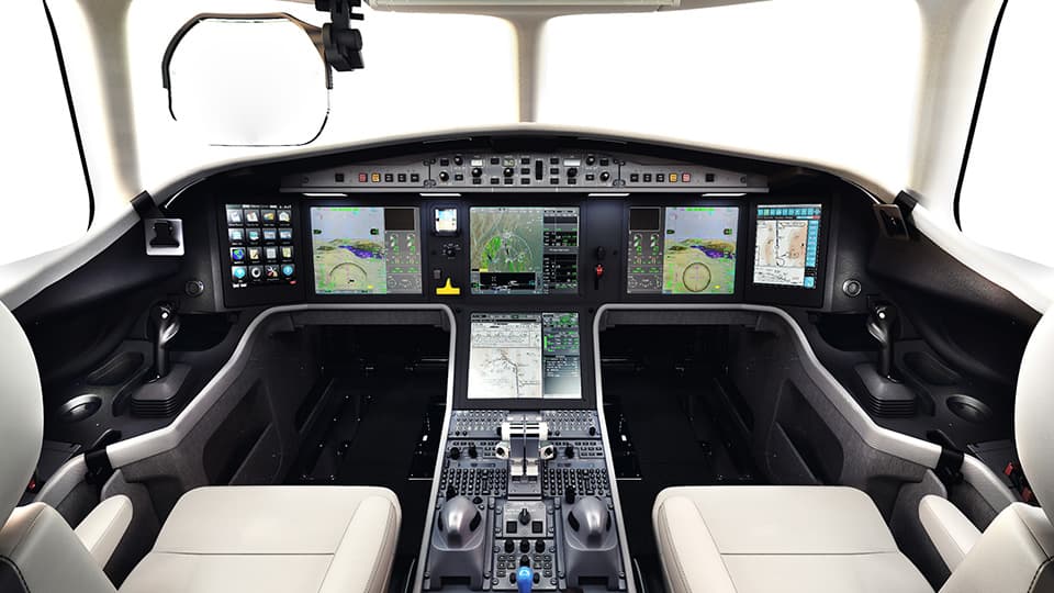 Falcon 5X Cockpit