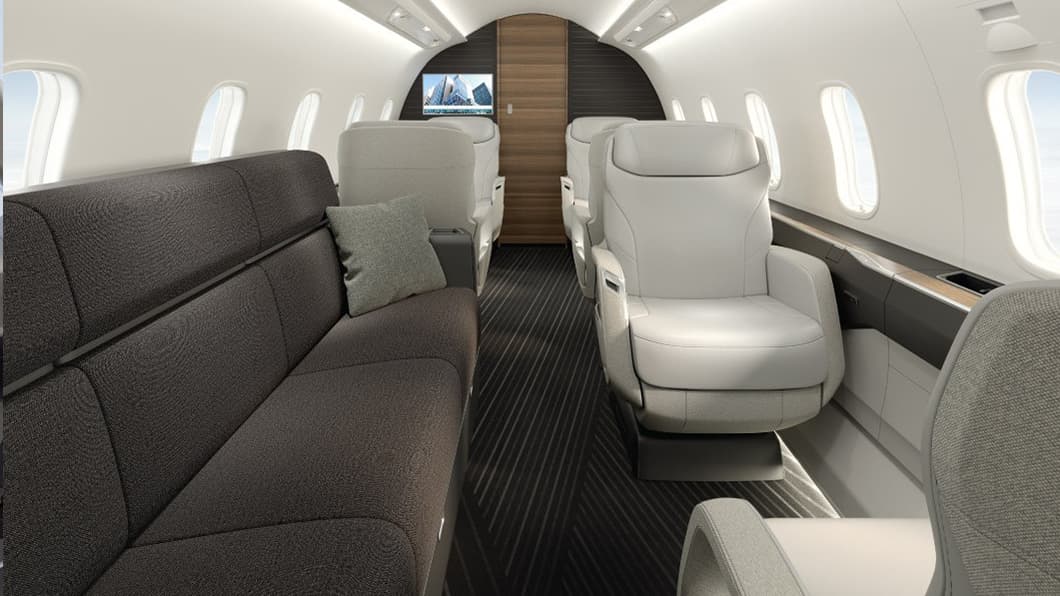 Challenger 3500 Interior