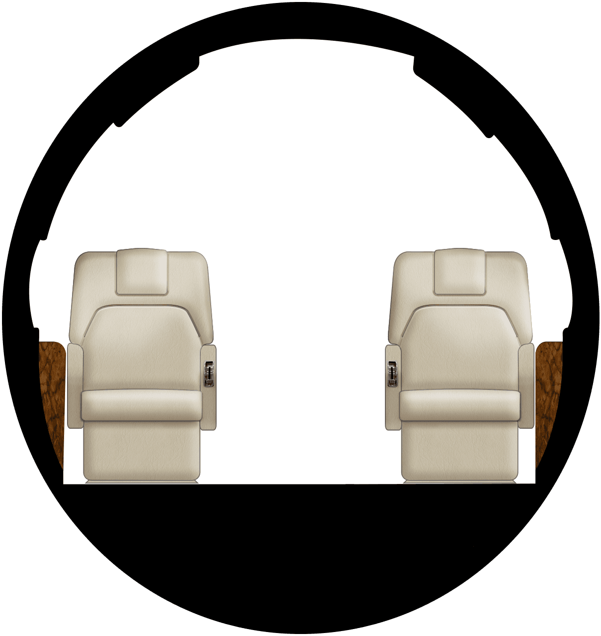 Challenger 850 Kabine