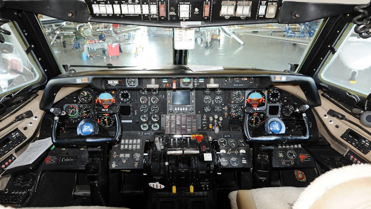 GII-B Cockpit