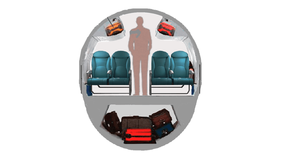 CRJ 1000 Cabin