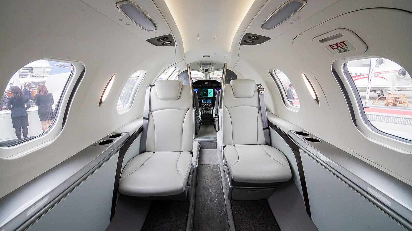 HondaJet Interior