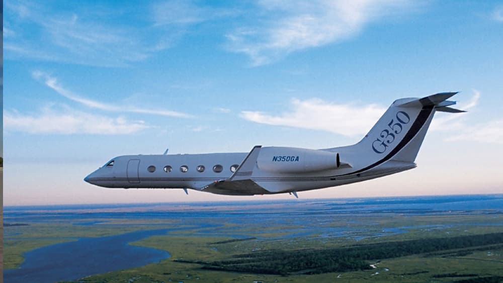 G350 im Flug
