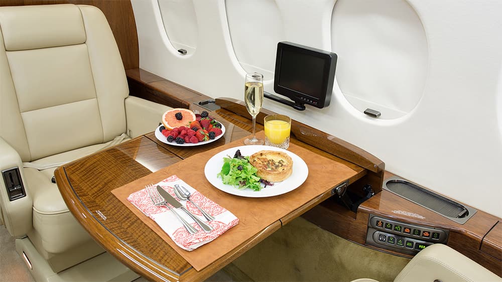 Falcon 900DX Interior