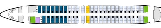 737-400 floor plan