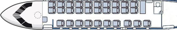 328 Turboprop floor plan
