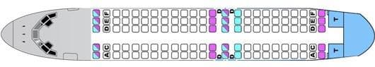 MD-87 floor plan