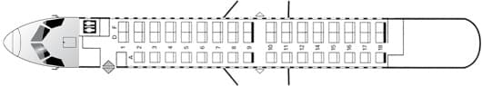Saab 2000 floor plan