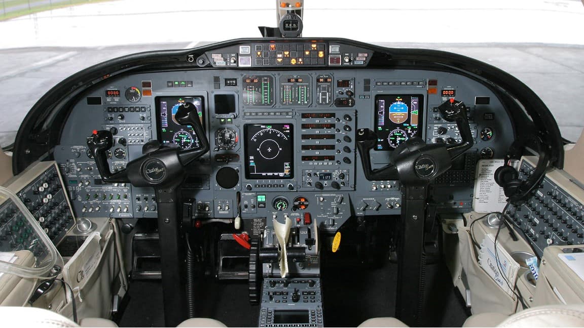 Citation Bravo Cockpit