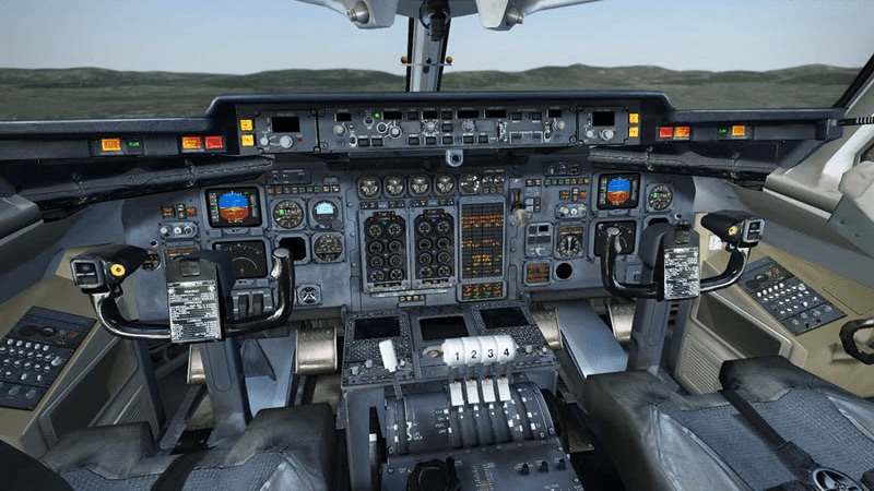 146-200/AVRO RJ85 Cockpit