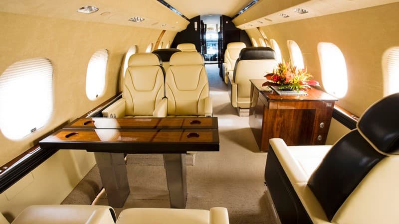 Global Express XRS Innenraum
