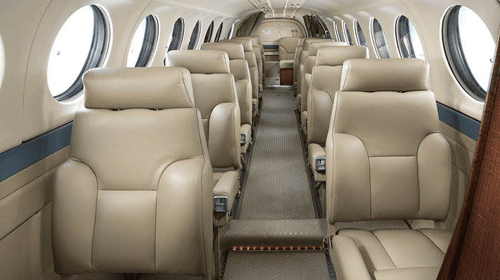 King Air 360ER Interior
