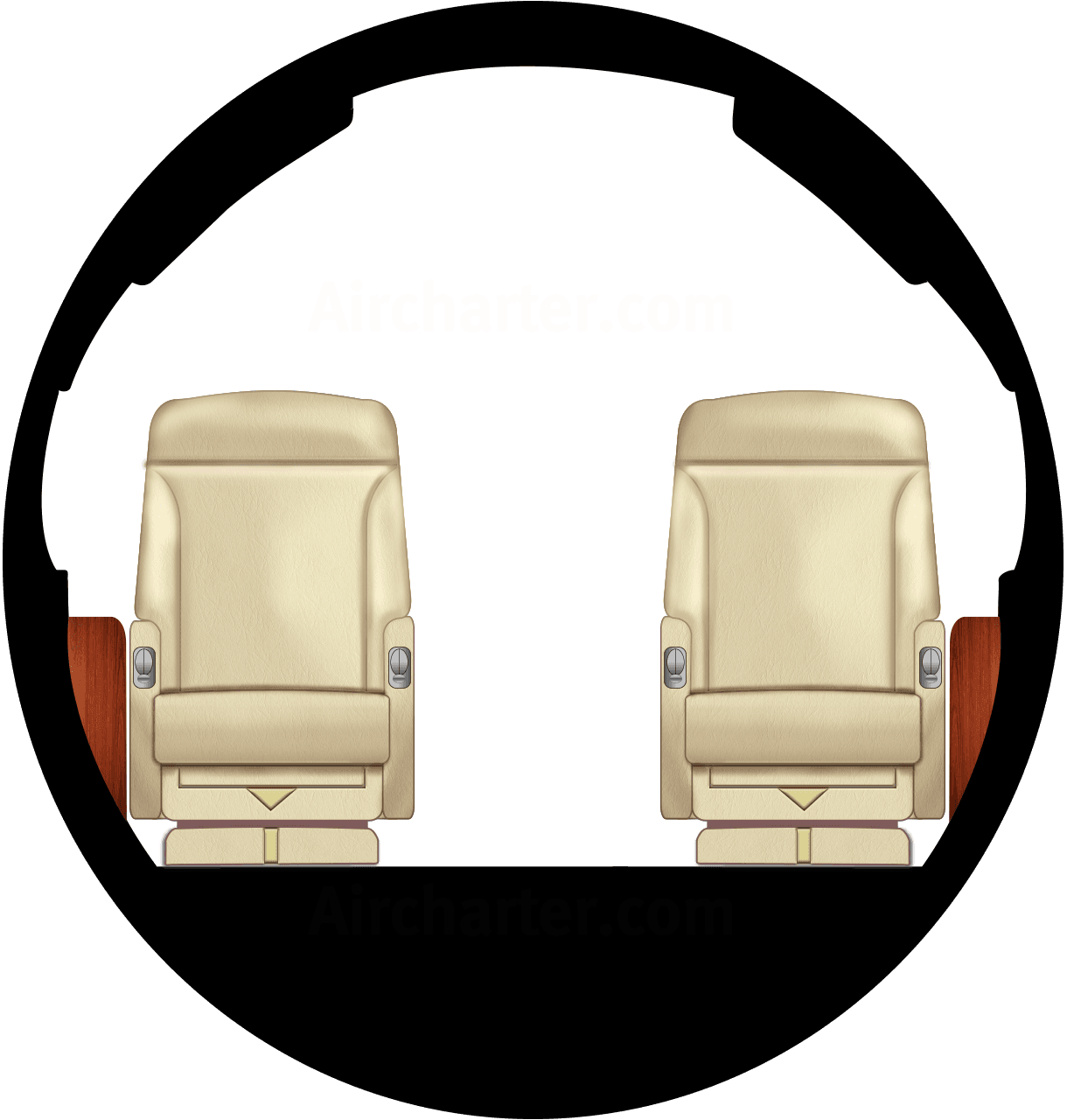 Challenger 601 Kabine