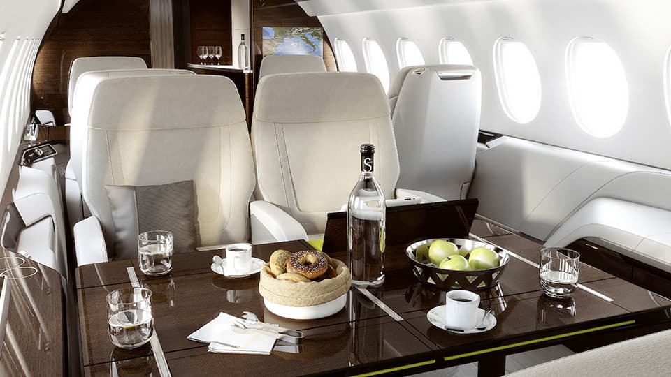 Falcon 5X Innenraum