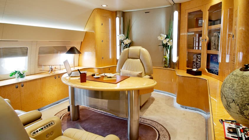 767-200 BBJ Interior