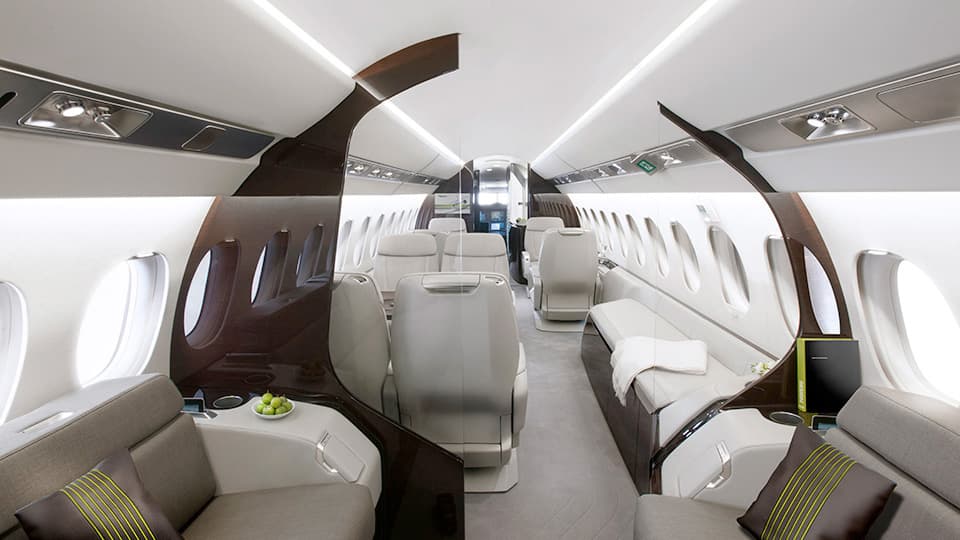 Falcon 5X Innenraum