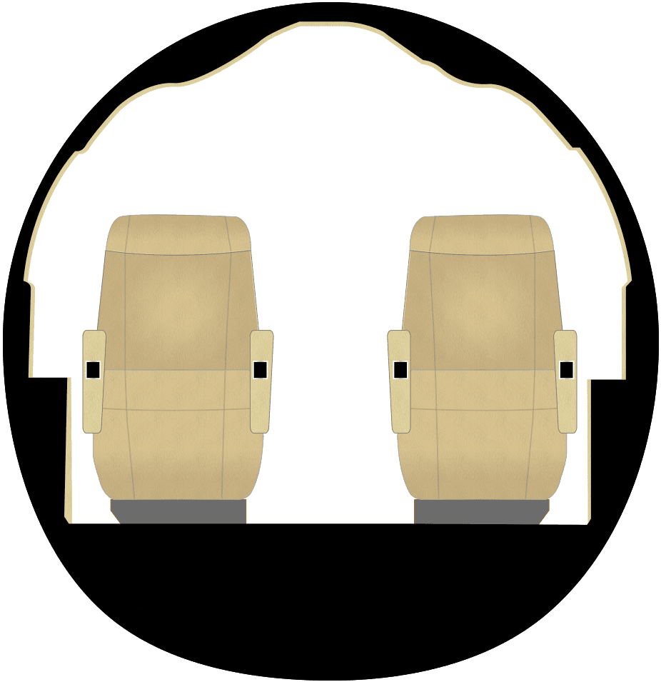 Legacy 450 Kabine
