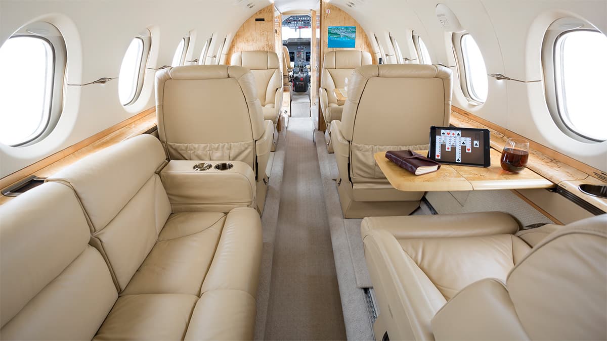 Hawker 800XPr Intérieur