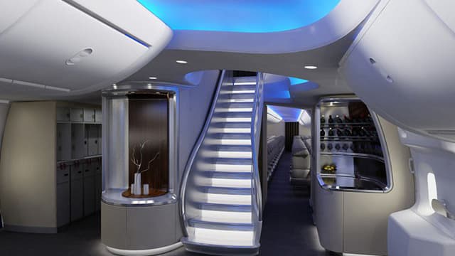 747-400 Innenraum
