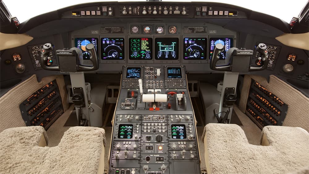 Challenger 604 Cabina de Mando