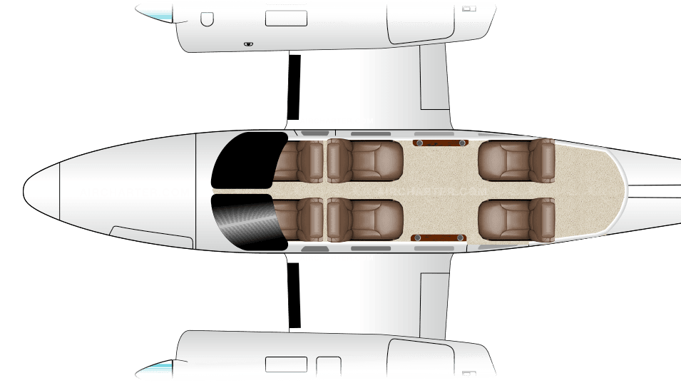 T303 Crusader floor plan