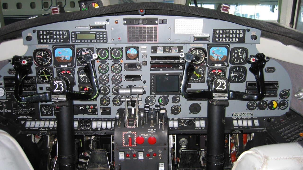 Fairchild SA227-DC Cockpit