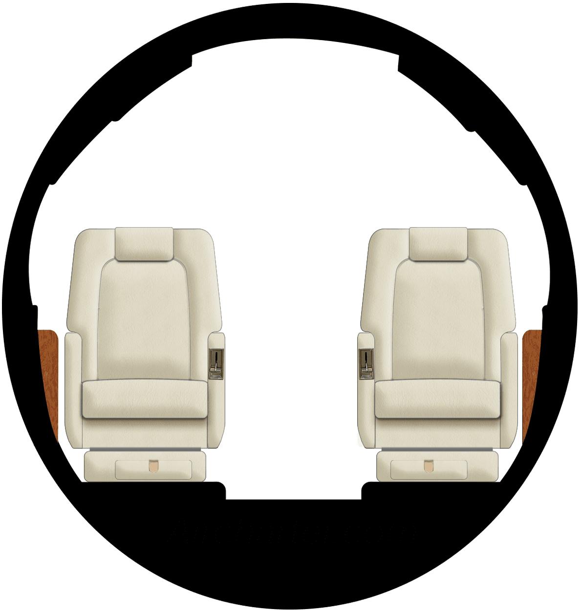 Falcon 20BR Cabin