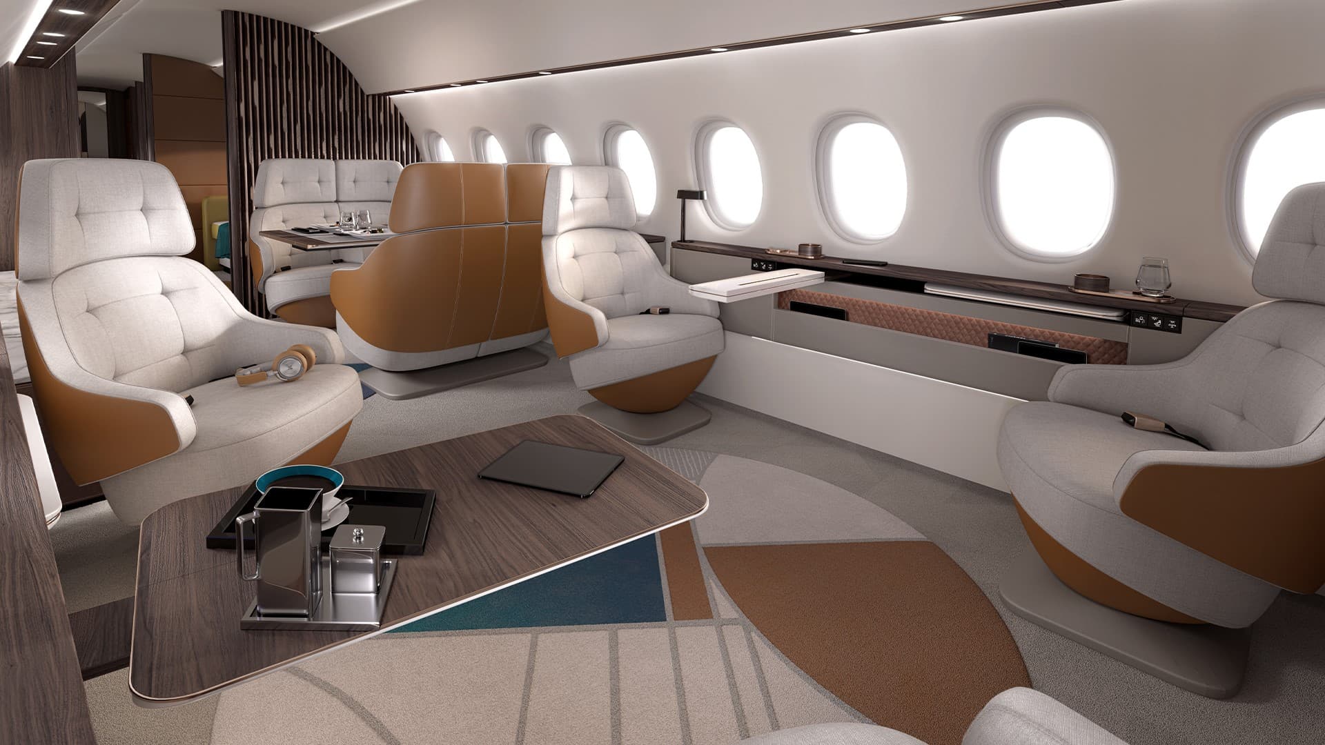 Falcon 10X Interior