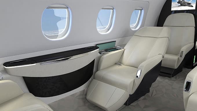 Legacy 450 Innenraum
