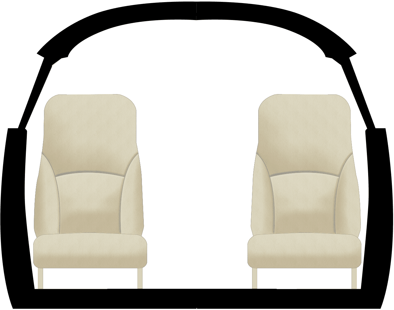 Caravan C208A Cabin