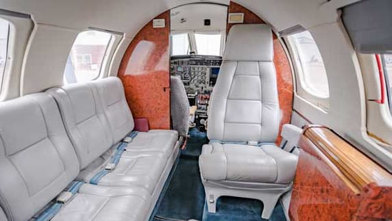 Fairchild Merlin 300 Interior