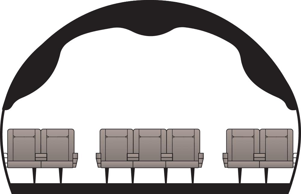 767-200 BBJ Cabin