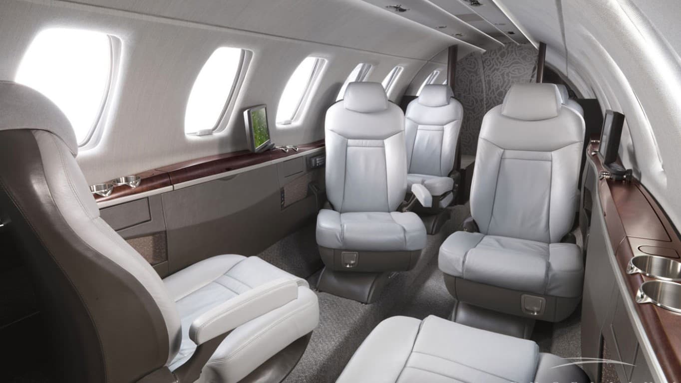 Citation CJ4 Interior