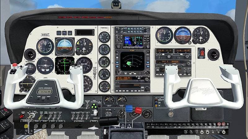 Bonanza Cockpit