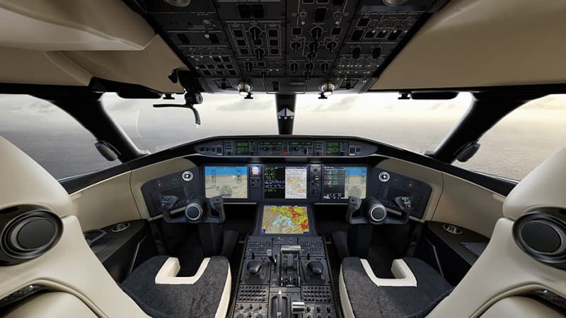 Global 5500 Cockpit