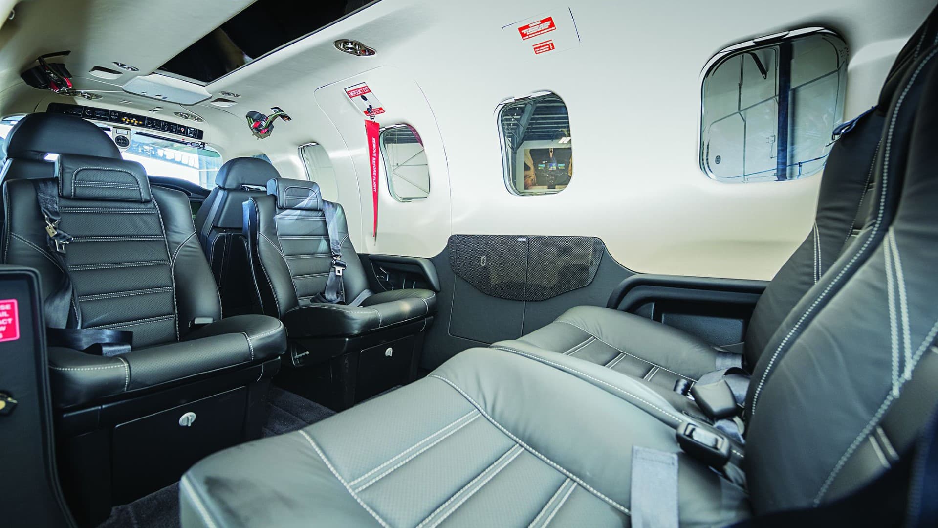 TBM 930 Intérieur