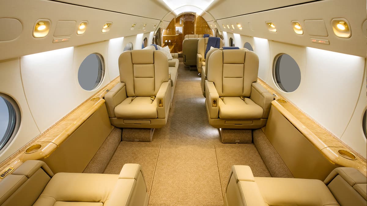 G-IVSP Innenraum