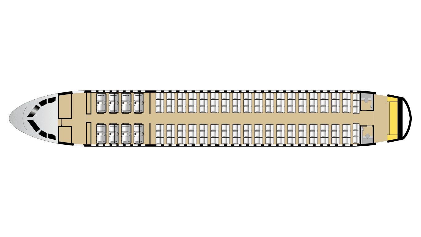 A320 floor plan
