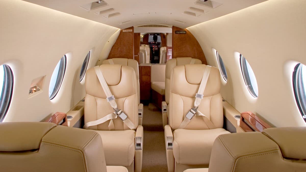 Beechjet 400A Interior
