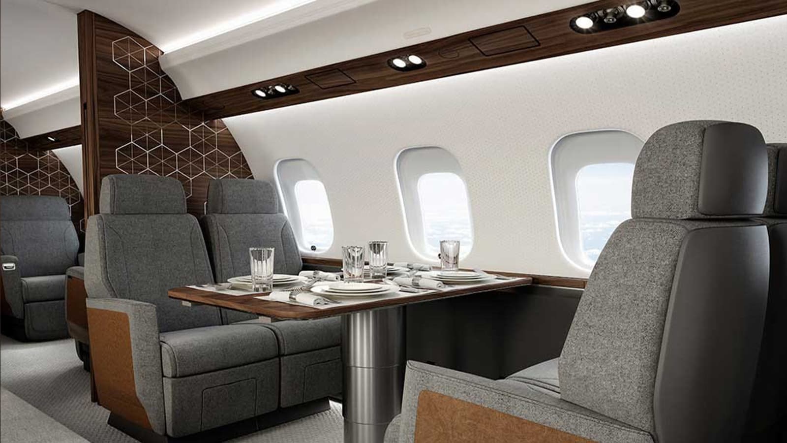 Global 6500 Innenraum