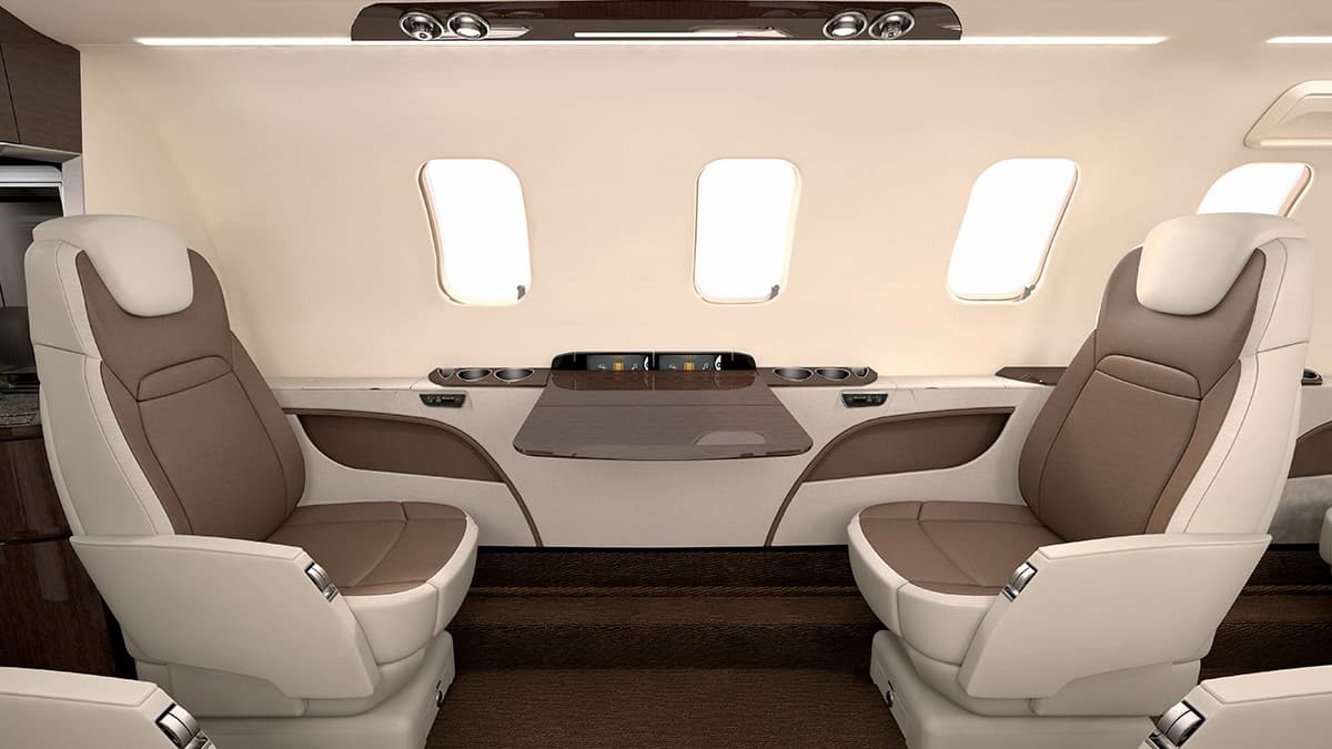 Learjet 70 Interior