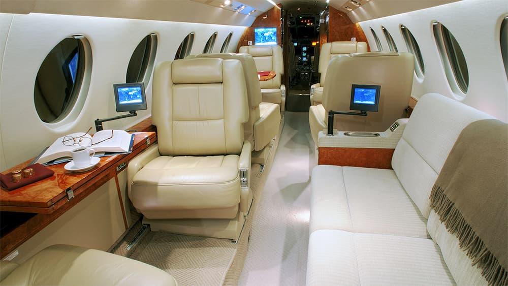 Falcon 50EX Intérieur