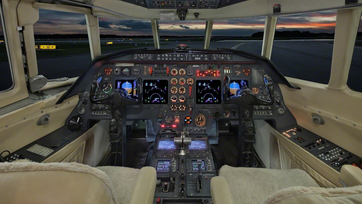 Falcon 20 Cabina de Mando