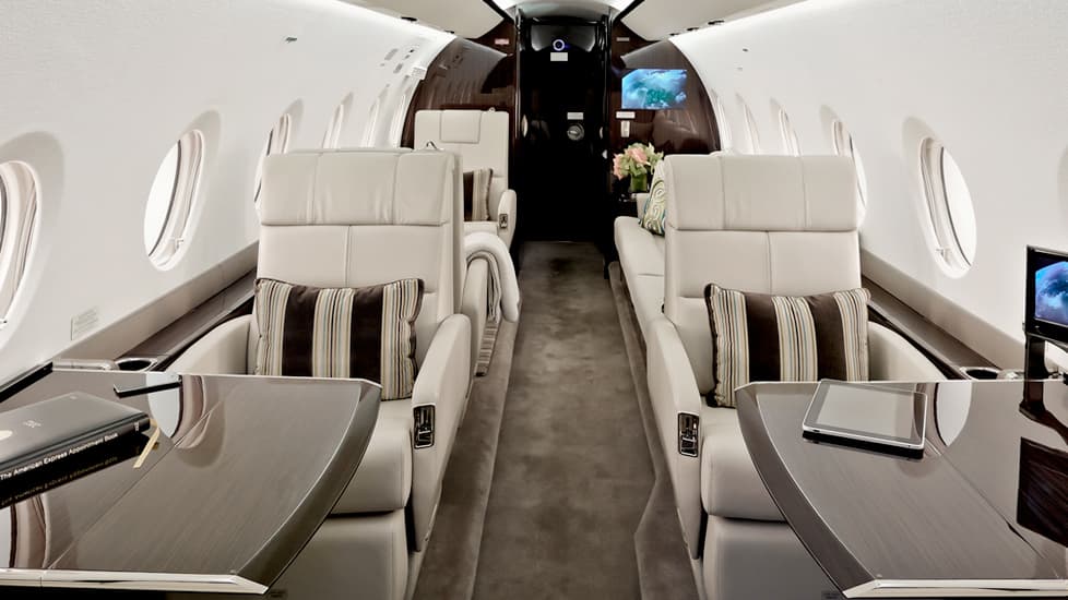 G280 en vol