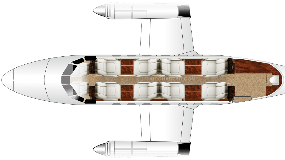 Plan de cabine du Jetstream 32