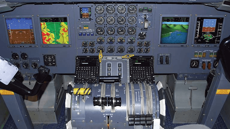 DHC-7 Dash-7 Cockpit